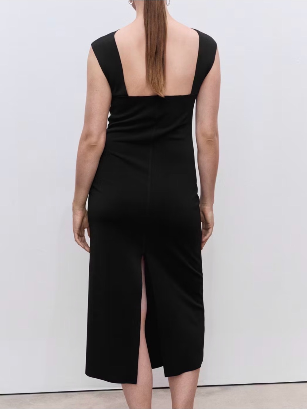 MANGO maternity black dress - Picture 2 of 7